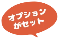 オプションがセット