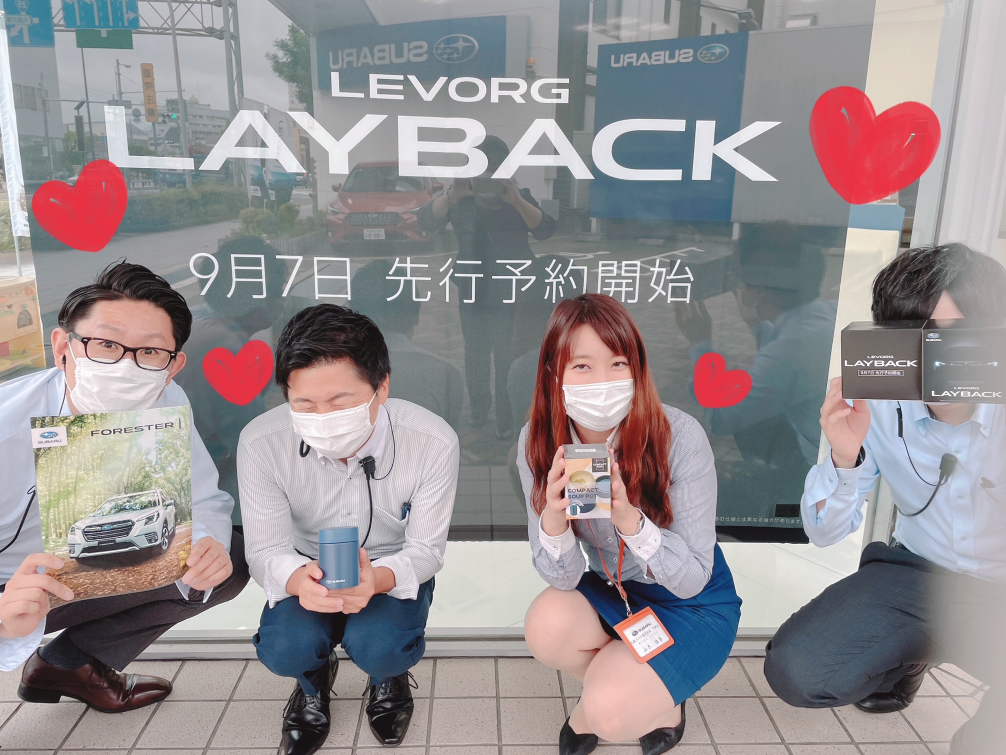 今日から営業してまーす！ | 平野店 | スタッフブログ | スバル近畿株式会社 大阪株式会社